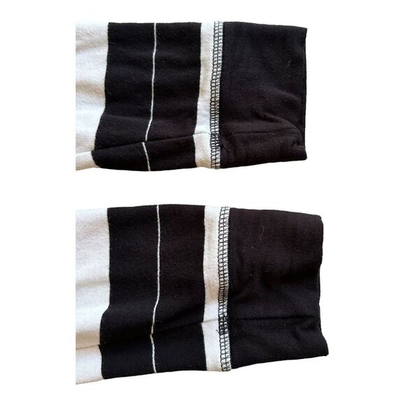 Michael Kors Womens long sleeve hood cardigan black white Small viscose stretch‎ - Picture 6 of 14